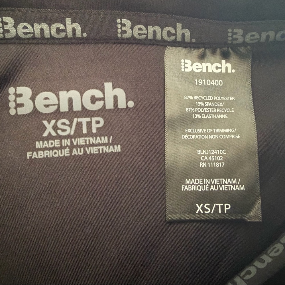 Bench Women’s Fleece-Lined Black Leggings – XS – Side Pockets – NWT - Picture 6 of 7